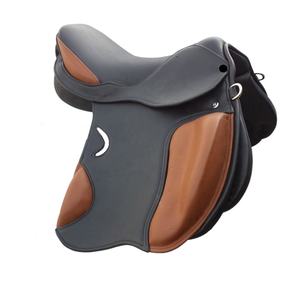 Premium Leather English Horse Riding Saddle Lightweight Durable <b>Equestrian</b> Saddle for Jumping Training Professional Riding Use - Product Image 3