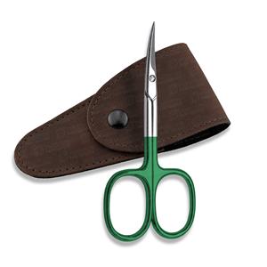 Ciseaux à cuticules sur mesure en gros ciseaux de manucure à lame incurvée de style russe avec pochette d'emballage personnalisée - Product Image 4