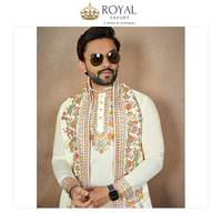 Royal Export – Meilleure Qualité Premium Indienne – Vêtements de Mariage et de Cérémonie pour Hommes – Broderie et Sequins – Toutes Saisons – Vente en Gros