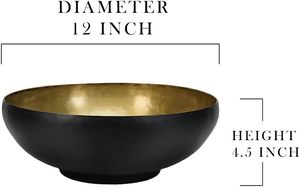 Tazón de Servir de Latón de Estilo Clásico de Fabricante Confiable para Servir Comida Tradicional India con una Presentación Elegante - Product Image 4