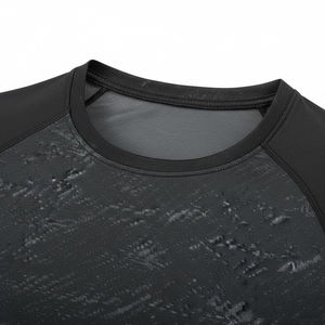 Camiseta Deportiva Personalizada con Logotipo, Talla Grande, Formal, de Secado Rápido, Compresión, Transpirable, para Hombre, para Entrenamiento Atlético, que Absorbe la Humedad - Product Image 5