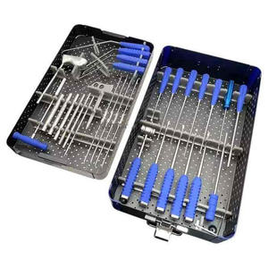 Juego de Instrumentos Quirúrgicos para Cirugía de Columna Vertebral UBE, Manual, Reutilizable, Unilateral, Biportal, Endoscópico, Ortopédico, de Acero Inoxidable - Product Image 2