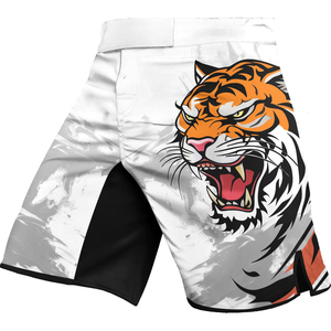 Shorts MMA pour enfants très demandés, vêtements de sport unisexes, service OEM, personnalisables, 100% polyester, légers, extensibles, haute qualité - Product Image 1