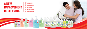 On1 chanh & sả 1.5L chất lỏng rửa chén chất tẩy rửa thơm chanh thơm hộ gia đình làm sạch số lượng lớn dùng một lần - Product Image 2