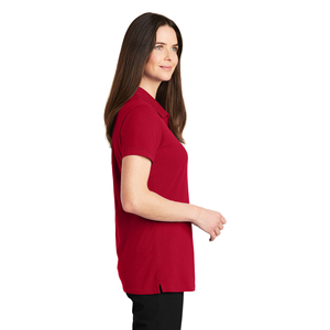 Polo respirant personnalisé pour femme avec logo – Robe polo à manches courtes pour le golf - Product Image 2