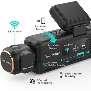 OEM DC-560 4-Channel 3K UHD Dash Cam for Cars 560 <b>Panoramic</b> View GPS 5.8G WiFi & Voice Control Wholesale Car <b>Camera</b> - Product Image 4