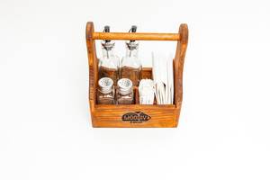 Wooden Cooking Spoon Holder Durable <b>Kitchen</b> Counter Spoon Rest - Product Image 3