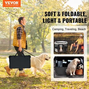 Corral Plegable Premium para Mascotas de 36 Pulgadas, Corral Portátil para Perros, Jaula Impermeable de Tela Oxford 600D para Cachorros o Gatos - Product Image 2
