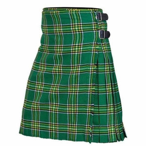Kilt tartán personalizado para hombre, kilt escocés de las Tierras Altas de lana acrílica premium con correas de cuero - Product Image 4
