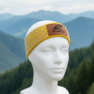 Bandeaux de spa personnalisés 2026 tendance en polaire corail extra épais et doux, séchage rapide, brodés, pour maquillage et cheveux - Product Image 2