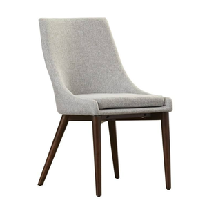 Sillas de Comedor Modernas de Diseño Minimalista para Hotel, Muebles de Comedor para el Hogar, Sillas de Comedor de Tela sin Brazos en OFERTA - Product Image 3