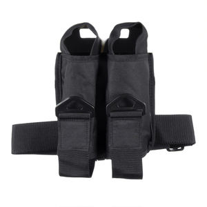 Arnés de paintball Visible Impact Game Face 2 Pod, negro, ligero y ajustable, para torneos. - Product Image 6