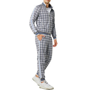 Conjunto Deportivo de 2 Piezas para Hombre, Primavera, 100% Algodón, Estilo Urbano, Estampado Sólido, Transpirable, Secado Rápido, Venta al Por Mayor, Gimnasio, Calidad Premium - Product Image 2