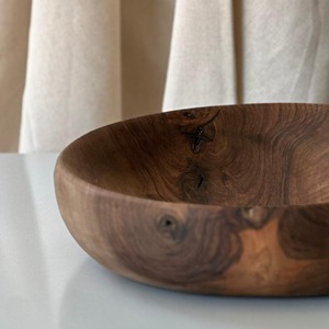Cuenco de madera estilo rústico, ecológico y hecho a mano, para fiestas - Product Image 4