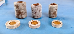 Monedas de Coco en Red, Sustrato Biodegradable sin Tierra para Cultivo Hidropónico y Germinación de Semillas - Product Image 2
