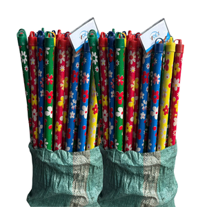 Vdex Producer Flower PVC <b>Plastic</b> Wooden Broom Handle Wholesale Mop <b>Rod</b> Cleaning Products Mop Handle Pole Stick Eucalyptus Wood - Product Image 1
