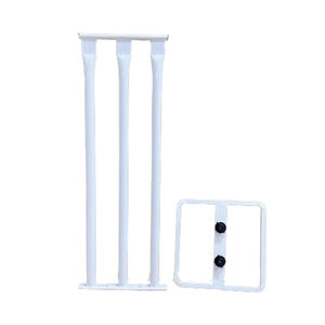 Ensemble de cricket en acier pour intérieur, stumps pliables, portable, léger, durable, équipement d'entraînement au cricket de 30 pouces, kit d'entraînement pour enfants - Product Image 6
