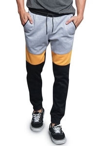 <b>Men's</b> Color Blocked Jogger Sweatpants Winter Outdoor Sports Gym Training Workout Sweat Pants - Product Image 3