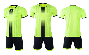 Tenues de football personnalisées pas chères 100% polyester pour hommes, ensembles de maillots de football respirants, sublimation, service OEM pour adultes - Product Image 5