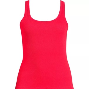 High Quality Breathable Cotton <b>Women's</b> Tank Top Regular Length Ribbed Tight Knitted Soft Workout <b>Singlet</b> Casual Style From BD - Product Image 3