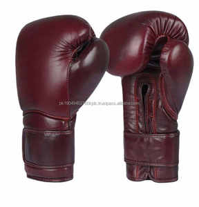 Custom Logo 8oz <b>Boxing</b> <b>Gloves</b> High-Density Multi-Layered Genuine Cowhide PU Leather Waterproof <b>Kick</b> <b>Gloves</b> for Muaythai - Product Image 1
