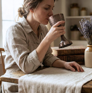 Copa de Vino de Latón con Diseño Atractivo en Acabado Dorado para Restaurante, Bar, Hotel, Copa de Vino a Precio de Mayorista - Product Image 6