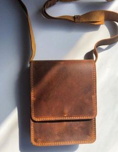 Bolso Bandolera Unisex de Cuero Genuino Premium - Product Image 3
