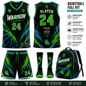 Customized Basketball Uniform Set For Adult's Sublimation Unisex Teamwear Basketball Training Uniform Kit With Customized Name - Product Image 3
