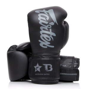 Fairtex Professional Boxing Gloves Genuine Leather Customized Lightweight Training Sparring Gloves Muay Thai Sanda gloves - Product Image 1