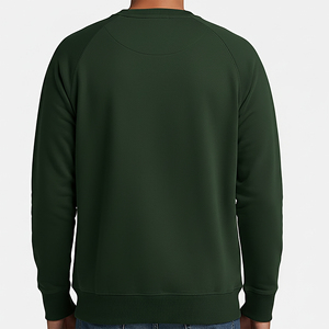 เสื้อสเวตเชิ้ตผ้าฟลีซเนื้อหนัก 400 กรัม คุณภาพสูง ผลิตจากผ้าฝ้าย 100% พิมพ์ลายพัฟฟ์ ทรงปกติ สกรีนโลโก้ตามสั่ง สำหรับฤดูใบไม้ร่วง พร้อมลายกราฟิกแบบกำหนดเอง - Product Image 6