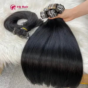 Tape Hairextensions Human Hair Natural Straight Natural color