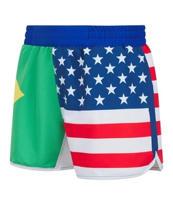 Pantalones Cortos de MMA para Hombre, los Más Vendidos, Equipamiento de Combate Probado en Batalla, con Patrón Sólido Transpirable y Cierre con Cordón - Product Image 2