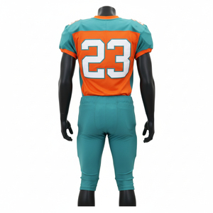 Uniforme de Fútbol Americano Unisex Más Vendido, Uniforme de Fútbol Americano Personalizado, Conjunto de Uniforme de Malla Transpirable - Product Image 2