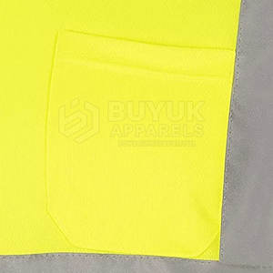 Camiseta reflectante de manga corta de alta visibilidad, ligera, para trabajo industrial, camiseta de seguridad reflectante de manga corta de alta visibilidad - Product Image 6