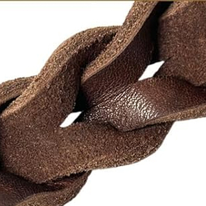 Handsfree Adjustable Waist Leather Dog Leash Genuine Heavy-Duty Fast Shipping OEM Service Genuine Leather Dog - Product Image 5