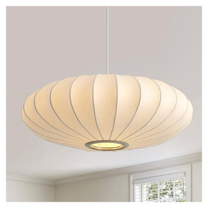 3 Tier Linen Drum Chandelier Japandi Style Fabric Pendant <b>Light</b> Minimalist Layered Hanging Ceiling Lamp for Living <b>Dining</b> Room - Product Image 4