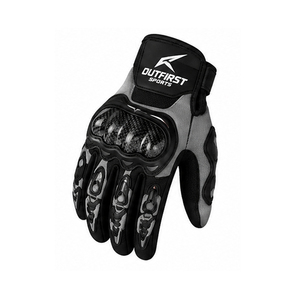 Custom Fabric Breathable <b>Full</b> Finger Racing Riding Outdoor Anti <b>Slip</b> Protective Motorbike Gloves - Product Image 4