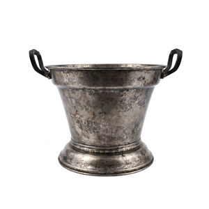 ถังน้ำแข็งโลหะขายดีพร้อมหูจับทองเหลืองสไตล์วินเทจ ทำด้วยมือ สำหรับแช่เครื่องดื่มในงานปาร์ตี้ ทนทานต่อการเกิดสนิม ใช้งานได้ในอุตสาหกรรม - Product Image 3