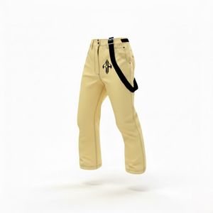 Pantalones de Esquí para Hombre, Color Liso, Impermeables 10,000mm, Aislamiento de Forro Polar 240g, Cierre de Gancho y Bucle, Personalizados OEM/ODM, Material 100% Poliéster - Product Image 4