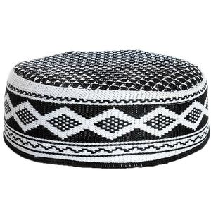 <b>Plain</b> Muslim Prayer <b>Cap</b> for Men Lightweight Breathable Soft Kufi Hat Supplier Bulk Orders - Product Image 2
