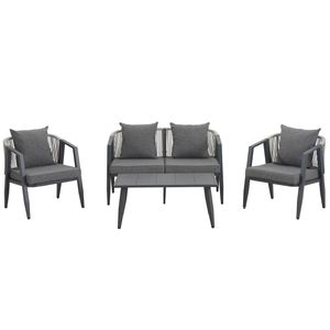 Conjunto de Muebles de Jardín U_STYLE, Asientos Duraderos y Cómodos para Patios, Céspedes y Piscinas - Product Image 2
