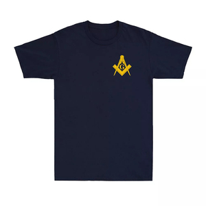 Camiseta de Hombre Personalizada de Alta Calidad, No <span class=keywords><strong>es</strong></span> un <span class=keywords><strong>Secreto</strong></span>, Masonería, Maestro Masón, Camisas de Manga Corta - Product Image 3