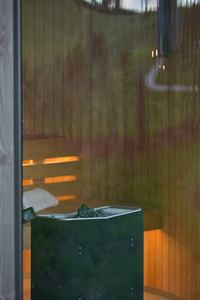 Sauna extérieur cylindrique commercial, <span class=keywords><strong>construction</strong></span> <span class=keywords><strong>en</strong></span> bois massif, design écologique, sauna à vapeur, environnement forestier, expérience <span class=keywords><strong>de</strong></span> spa - Product Image 3