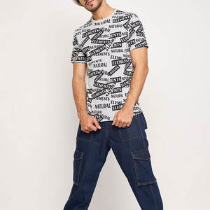 Camiseta de Hombre de Estilo Único con Tejido de Punto 100% Algodón, Diseño de Color Sólido, Transpirable y Ecológica, Informal y Moderna para Chicos - Product Image 5