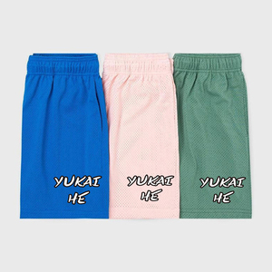 กางเกงขาสั้นลำลองผู้ชายคุณภาพสูง ผ้าอ๊อกซ์ฟอร์ด เป็นมิตรกับสิ่งแวดล้อม เหมาะสำหรับเล่นกีฬาในฤดูร้อน รับออกแบบตามสั่ง บริการ OEM - Product Image 5