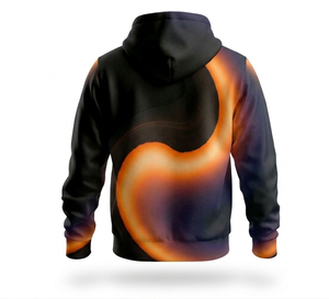 Service OEM, impression graphique, impression numérique, sweat à capuche pour homme en molleton 100% coton, coupe régulière, confortable, séchage rapide - Product Image 2