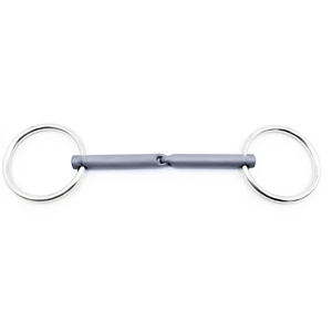 Service ODM : Mors de dressage en titane à articulation simple robuste, nouvelle édition, avec anneaux fixes, pour l'équitation en extérieur - Product Image 1