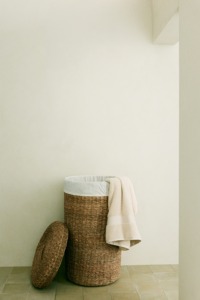 ตะกร้าหวายทรงกลมขนาดใหญ่พร้อมฝาปิด ตะกร้าเก็บของทำมือ ขายส่ง เป็นมิตรกับสิ่งแวดล้อม ผลิตในเวียดนาม - Product Image 6