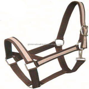 Soft Comfortable Two Tone Nylon Horse Halter and Horse Equestrian Racing Products available at factory Wholesale Price India - Product Image 3