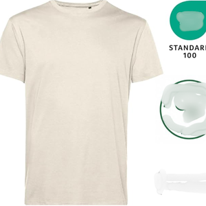 T-shirt pour homme en coton 100% à col rond, jersey tricoté, manches courtes, respirant, séchage rapide, streetwear uni - Product Image 5